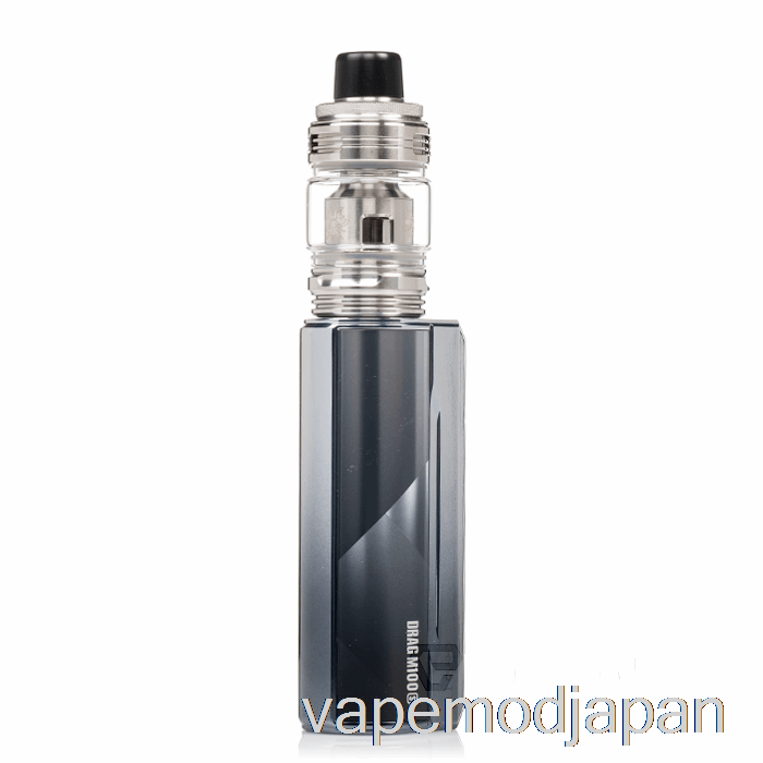 VAPE MOD VOOPO ドラッグ M100S スターター キット シルバーとブラック